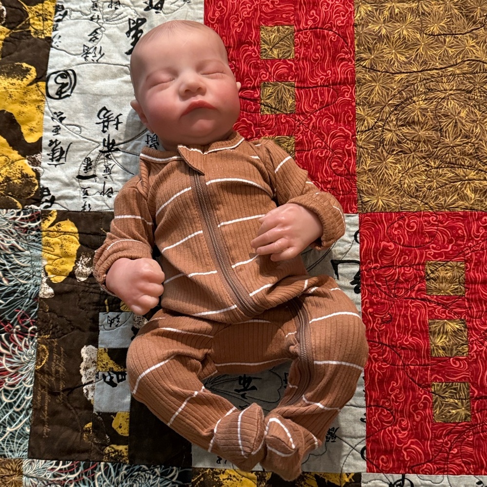 Baby Boy Doll Caucasian Realistic with Boy Parts